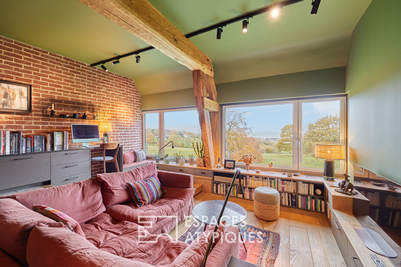 Appartement vue mer rénové par architecte