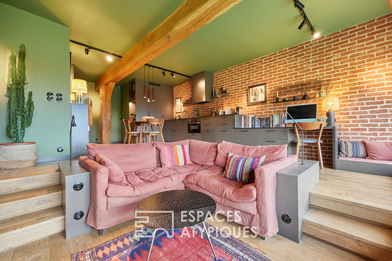 Appartement vue mer rénové par architecte