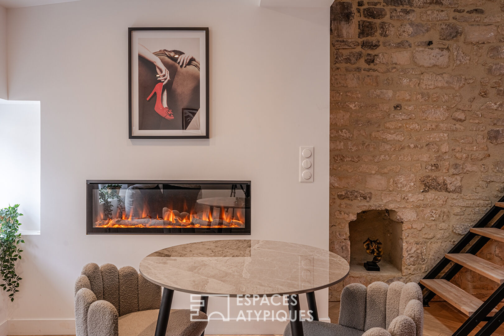 Duplex rénové en coeur du centre historique