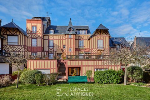 Duplex avec terrasse et parking dans résidence à deux pas de la mer