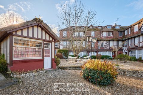 Duplex avec terrasse et parking dans résidence à deux pas de la mer