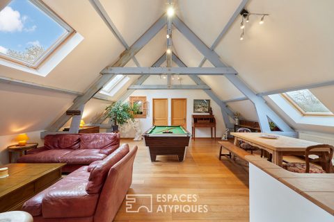 Maison de famille et volumes singuliers au sein d’une impasse