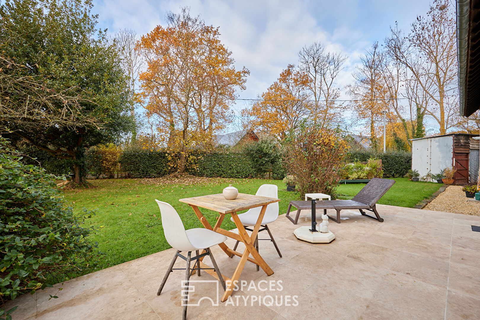 Maison de famille et volumes singuliers au sein d’une impasse