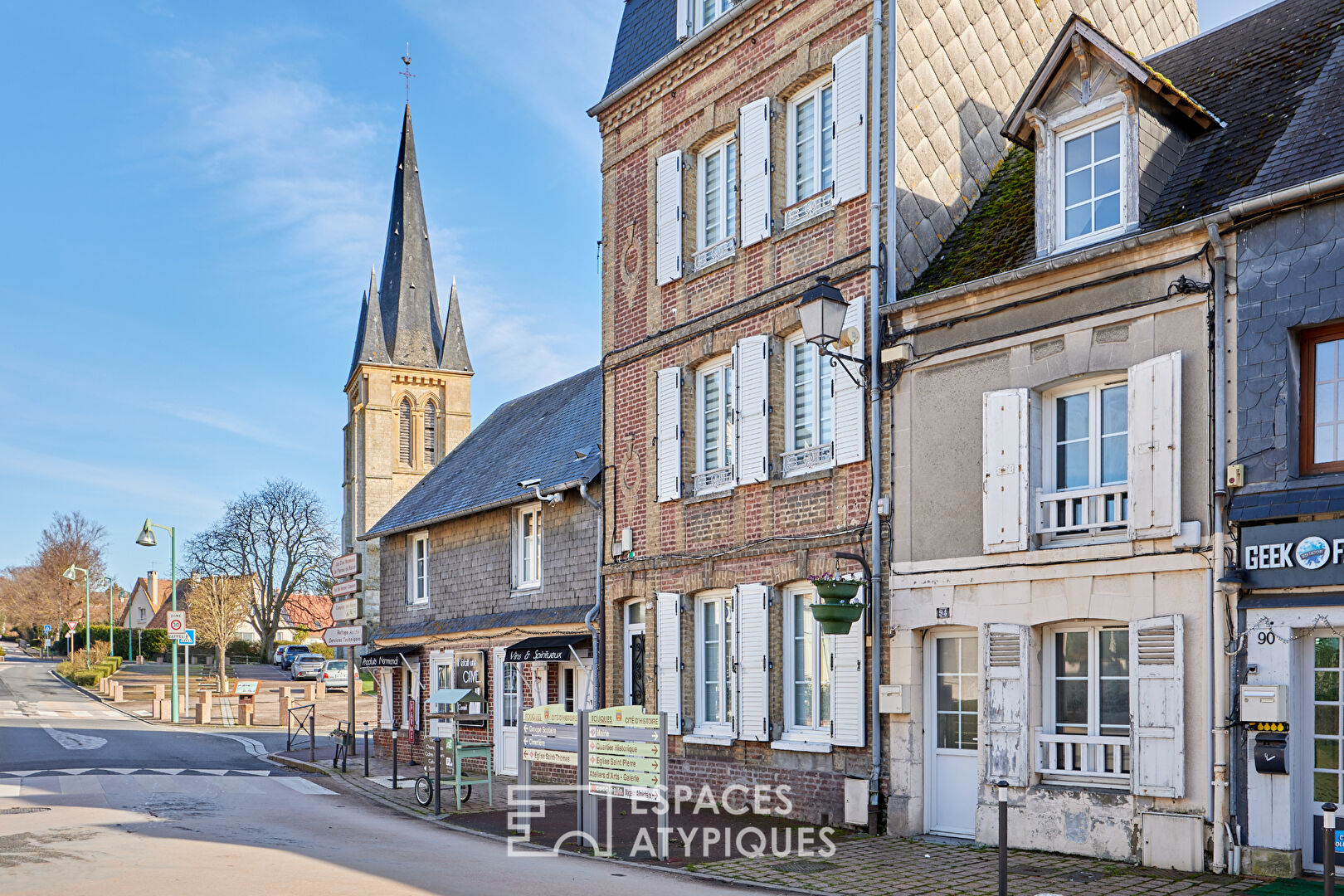 Authentique maison à réinterpréter à deux pas de la côte