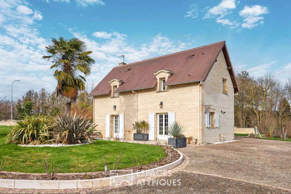 Maison en pierre et sa dépendance aménageable