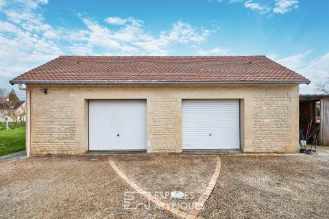 Maison en pierre et sa dépendance aménageable