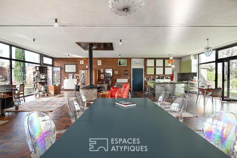 Villa d&rsquo;architecte avec piscine