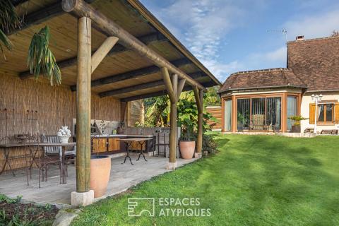 Maison de belle construction et ses 2 dépendances