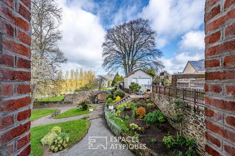 Maison de ville rénovée avec piscine