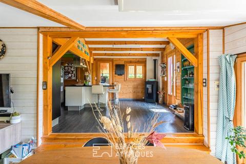 Authentique chalet avec jardin