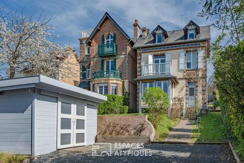Villa balnéaire de charme avec vue mer