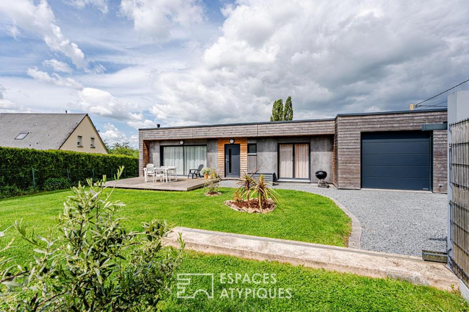 Maison récente en ossature bois