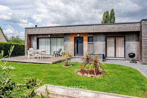 Maison récente à ossature bois
