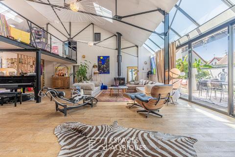 Loft contemporain à l’âme d’artiste