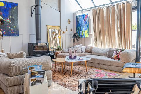 Loft contemporain à l&rsquo;âme d&rsquo;artiste