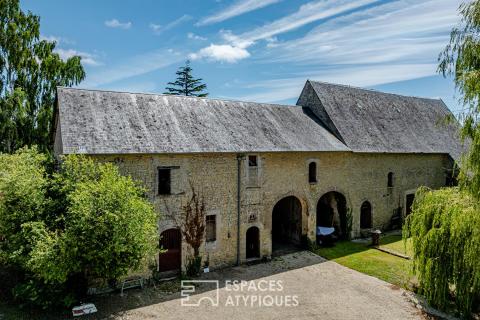 Ancien manoir dans un écrin de verdure