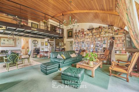 Appartement d’exception en dernier étage avec vue sur le parc de la Mairie