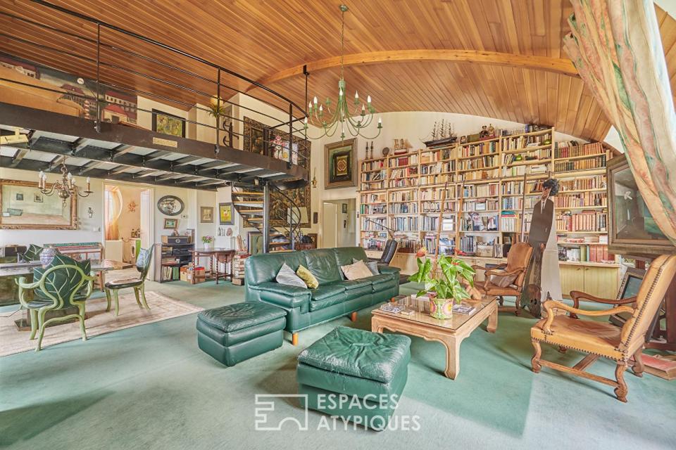 Appartement d'exception en dernier étage avec vue sur le parc de la Mairie