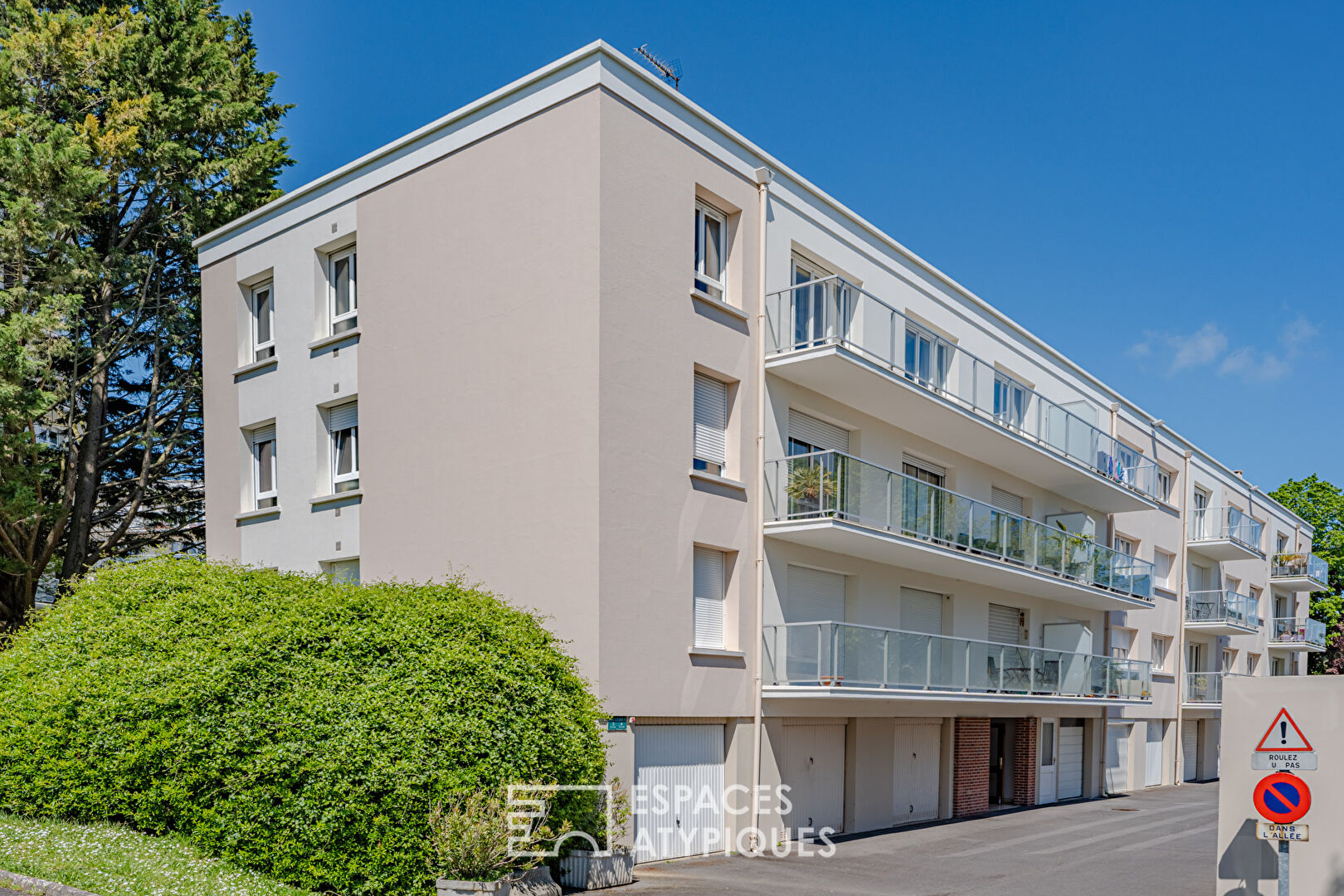 Appartement terrasse en dernier étage