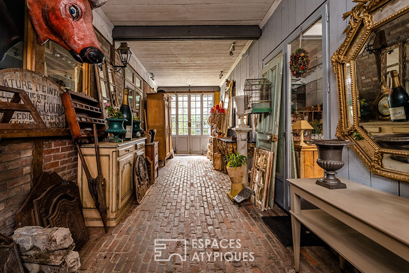 Ancien grand atelier transformé en loft