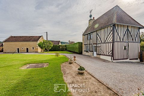 Maison normande avec grande dépendance aménageable