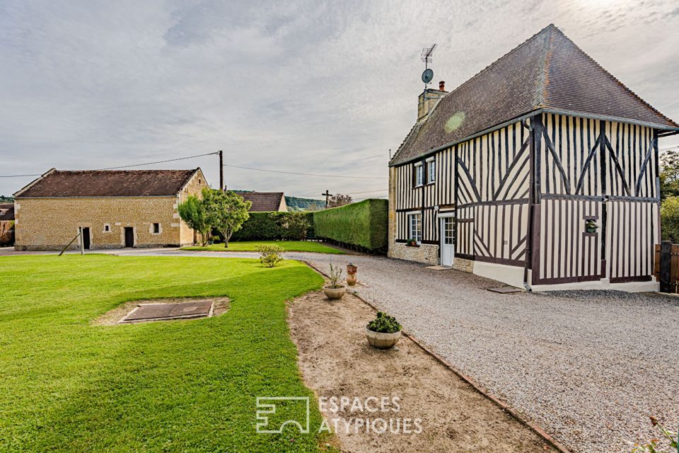 Maison Normande avec grande dépendance aménageable