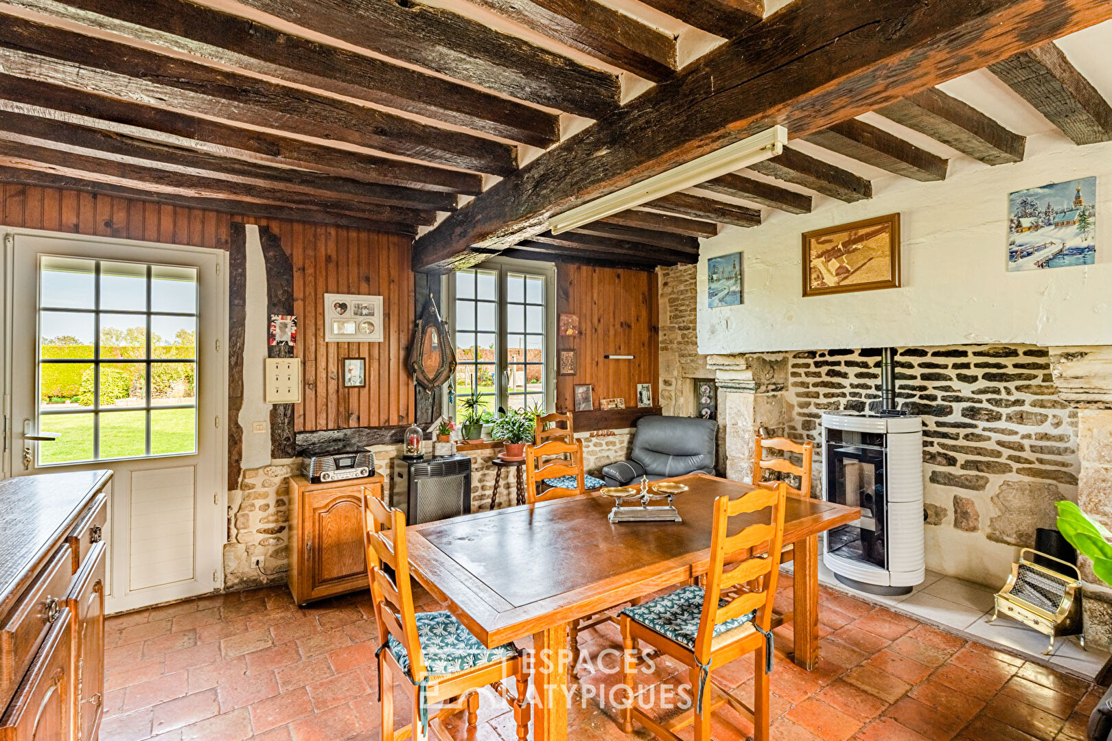 Maison normande avec grande dépendance aménageable