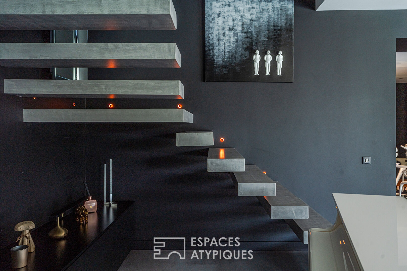 Maison d’architecte avec piscine chauffée