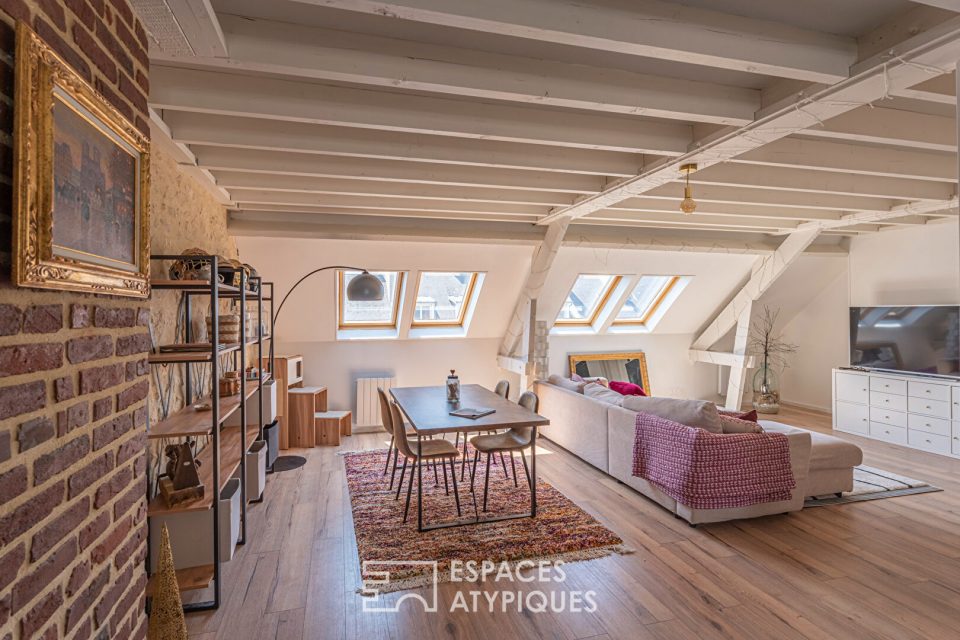 Duplex meublé de caractère en hypercentre