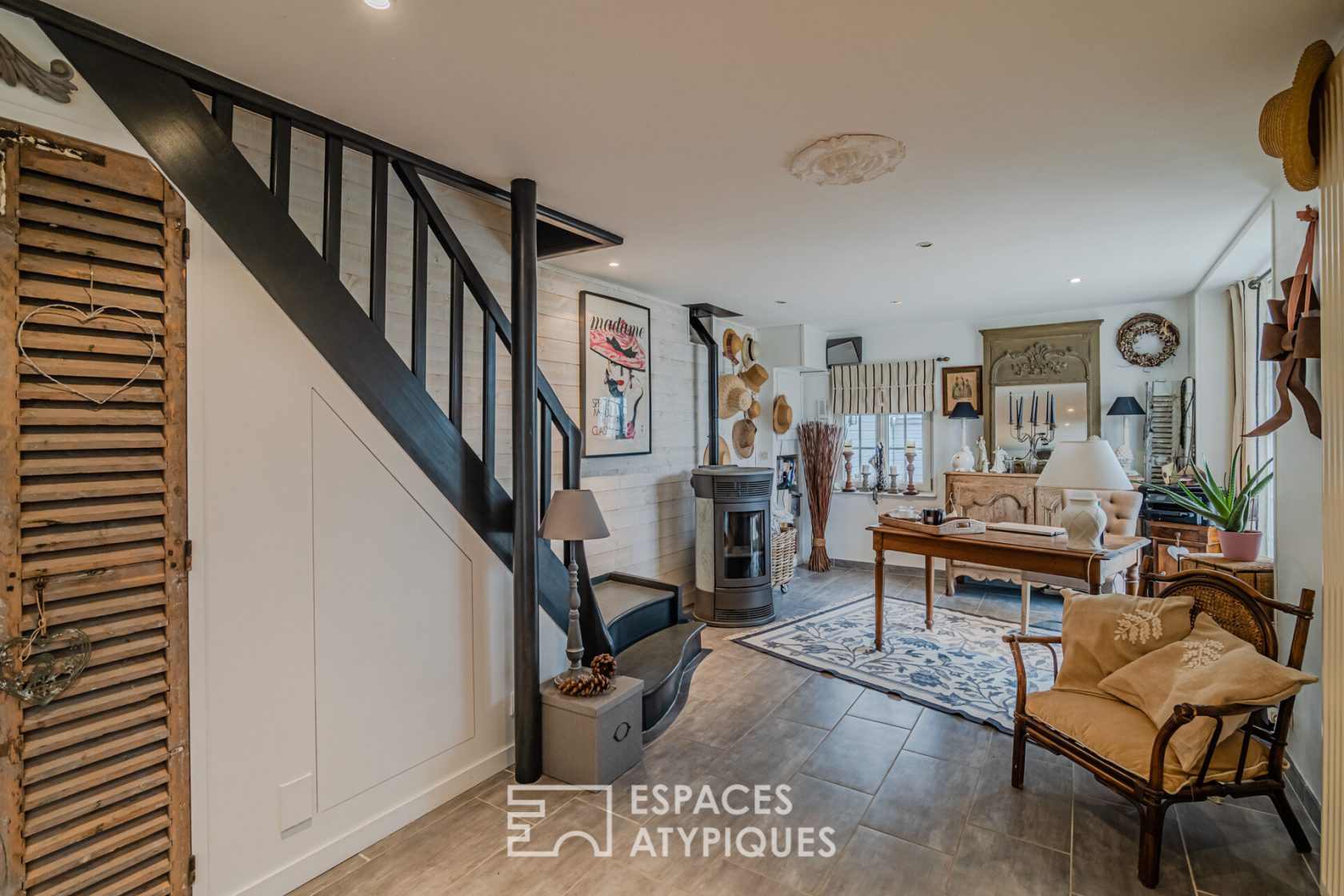 Warm house with swimming pool – close to Honfleur