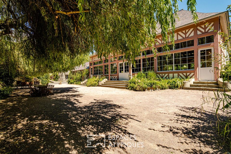 Moulin historique avec habitation, gîtes et salle de réception