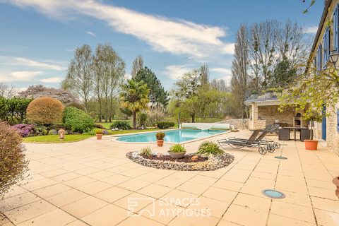 Beautiful domain of 5 hectares in the middle of the Normandy countryside