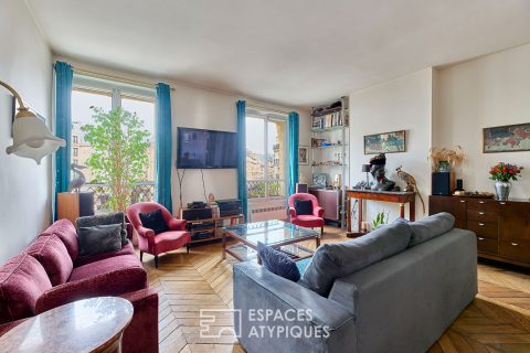 Appartement traversant au coeur de la capitale