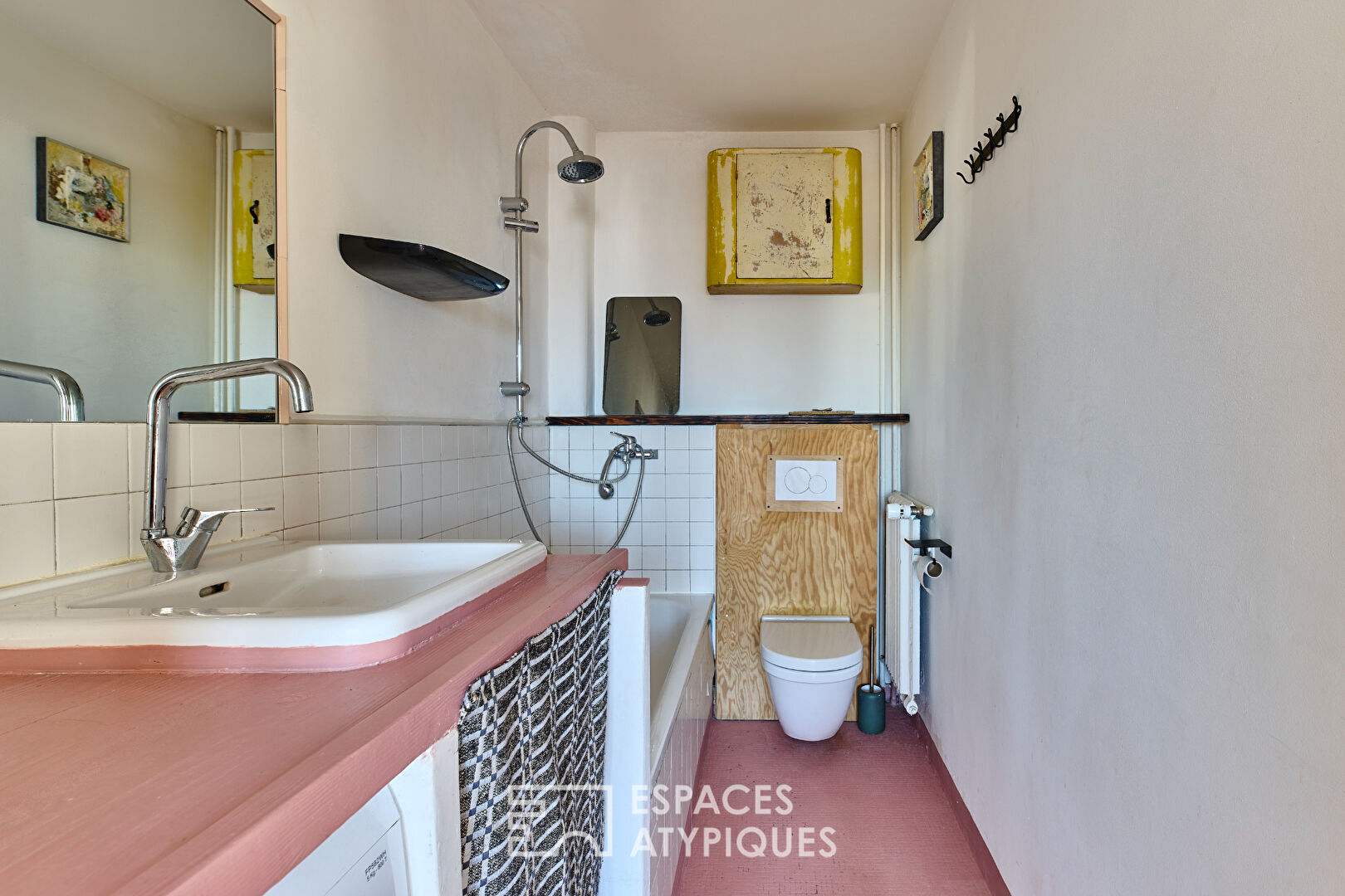 Appartement d’artiste en étage élevé sans vis-à-vis