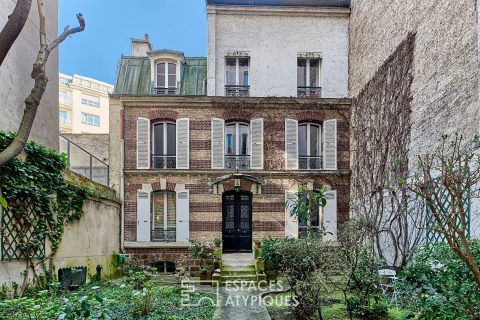 Maison bourgeoise avec jardin et atelier à s&rsquo;approprier au coeur des Épinettes