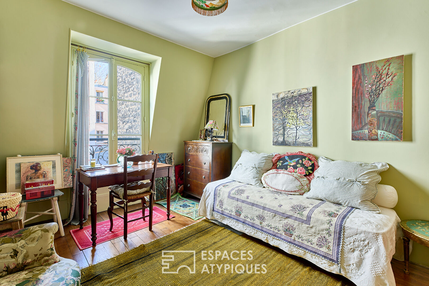 Bourgeois townhouse with garden and artist’s studio to make your own ? Epinettes district