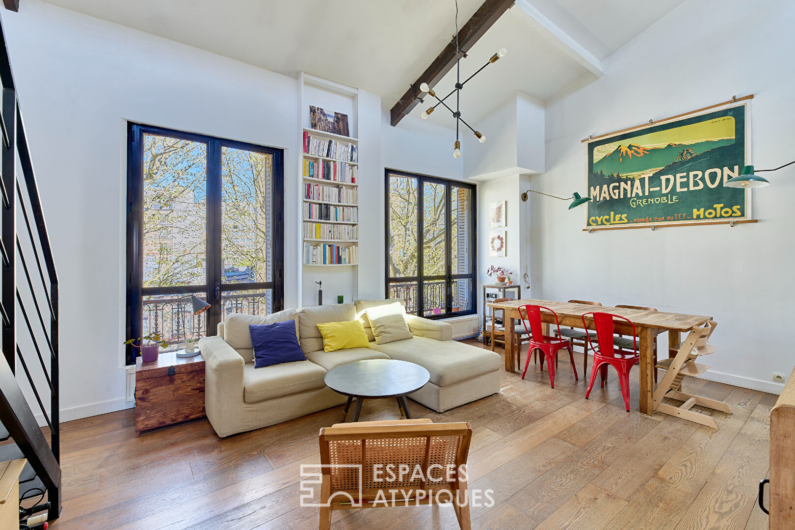 Top floor crossing – Grandes Carrières district