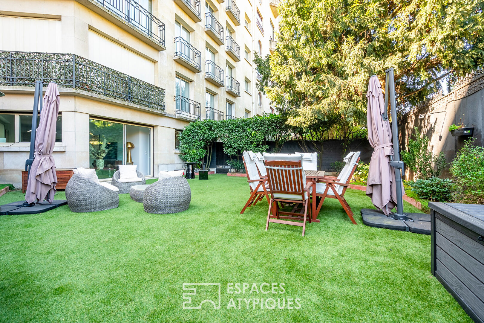 Appartement avec grand jardin – Avenue Foch