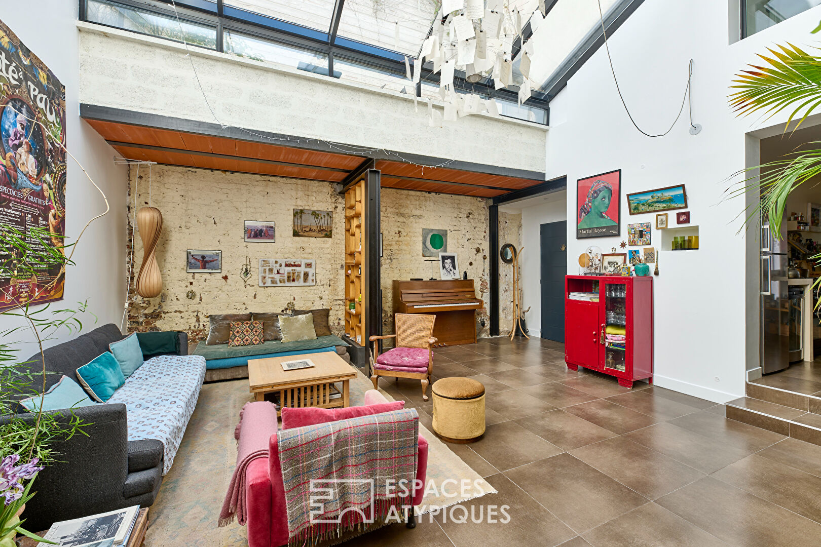 Maison contemporaine avec verrière et terrasses Grandes Carrières