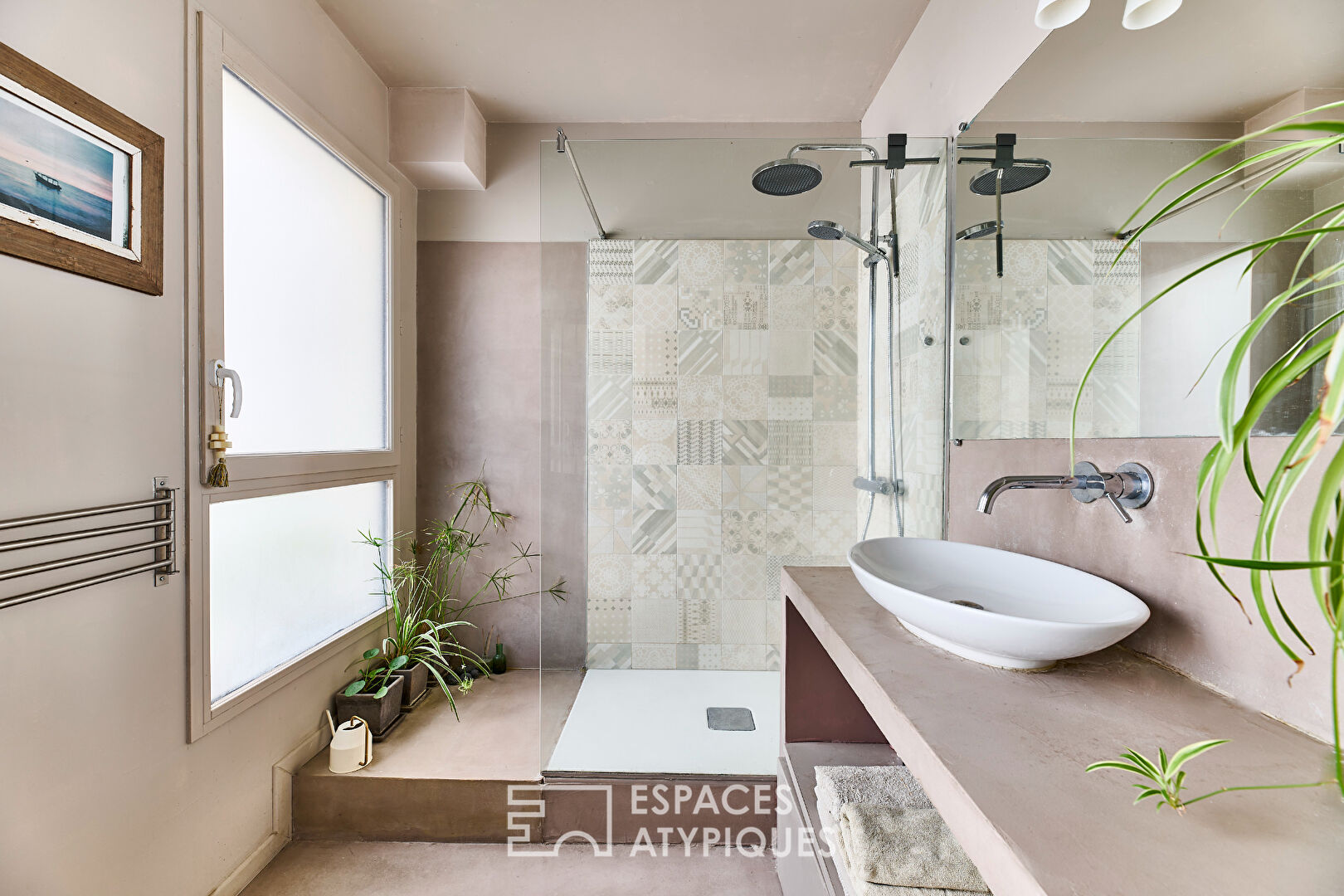 Maison contemporaine avec verrière et terrasses Grandes Carrières