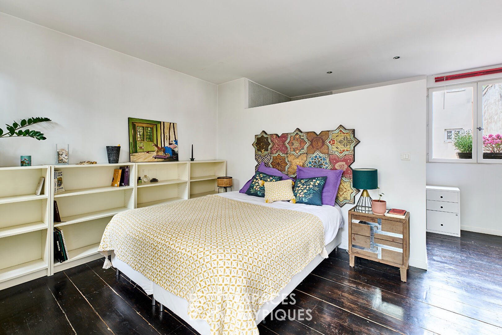 Loft d’architecte avec terrasse, esprit maison – Quartier Grandes Carrières
