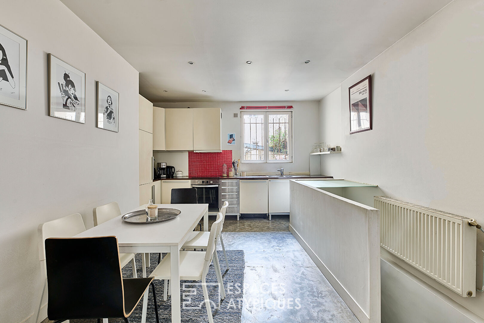 Loft d’architecte avec terrasse, esprit maison – Quartier Grandes Carrières