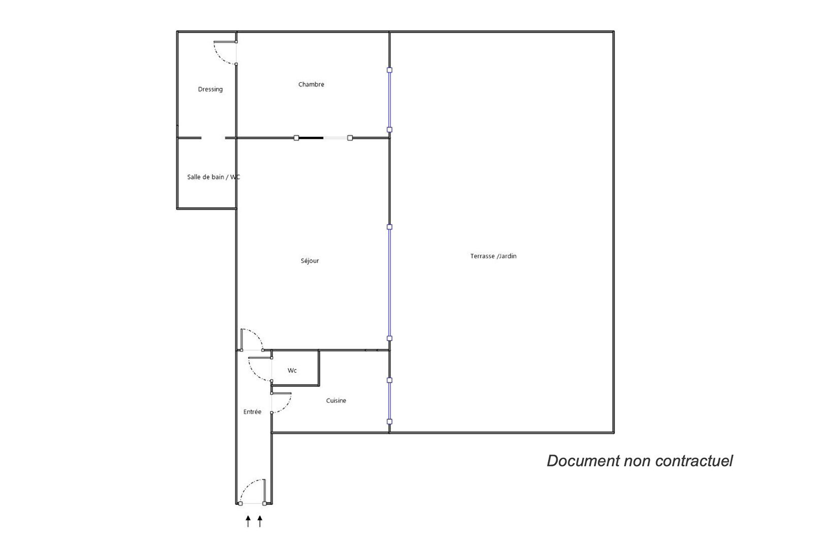 Appartement avec grand jardin à La Muette