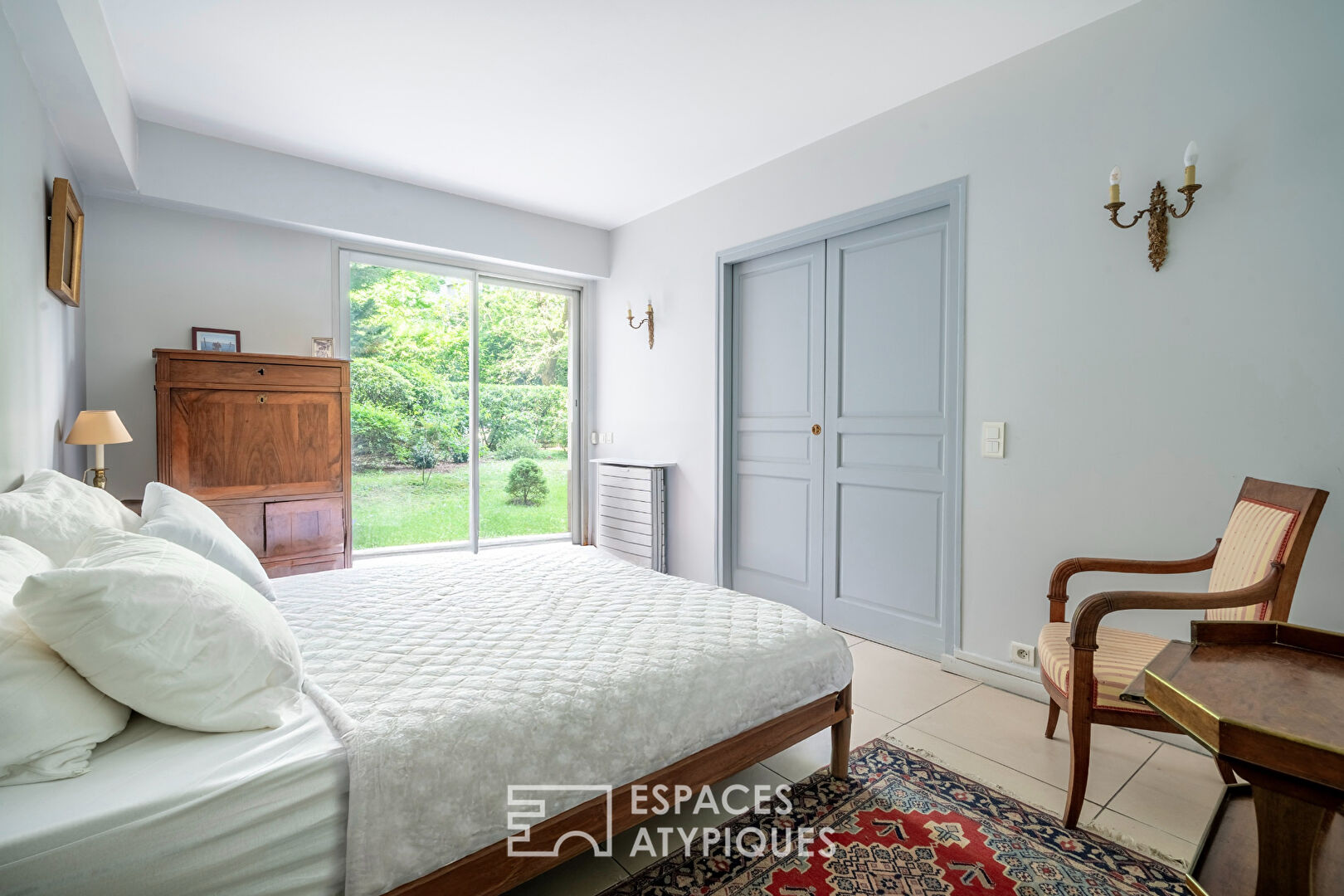 Appartement avec grand jardin à La Muette