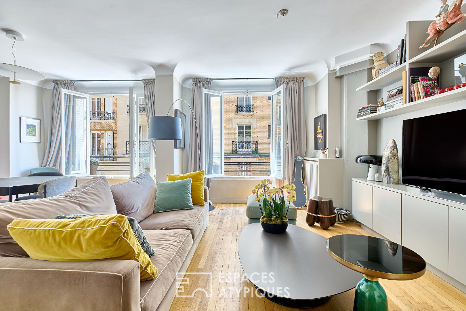 Lumineux appartement au calme d’Auteuil Sud