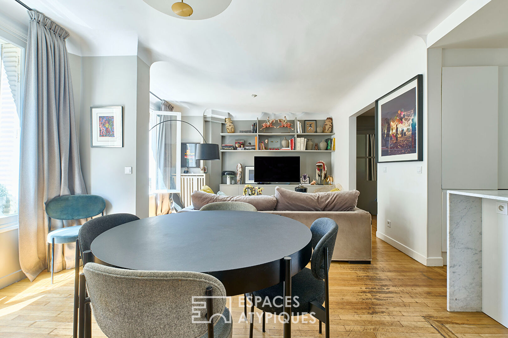 Lumineux appartement au calme d’Auteuil Sud