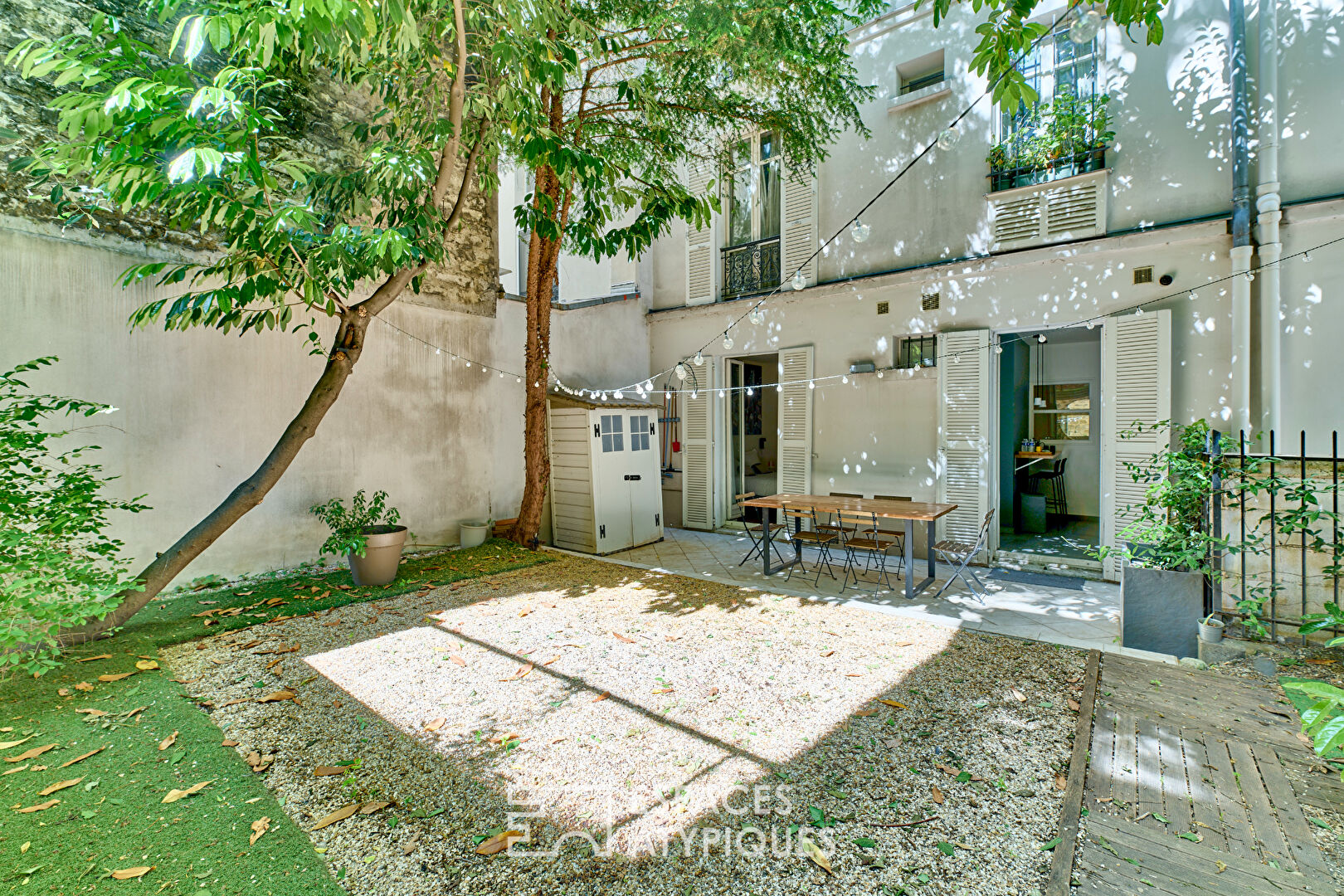 Appartement avec jardin – Monceau-Carnot-Lévis