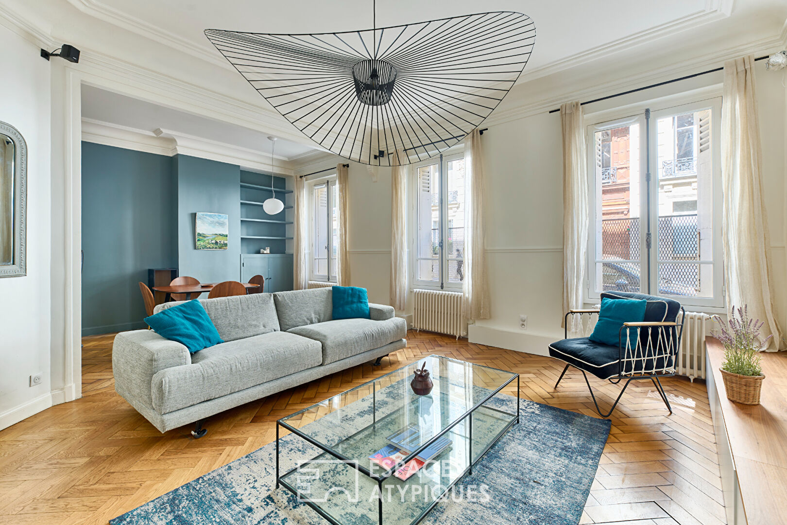 Appartement avec jardin – Monceau-Carnot-Lévis