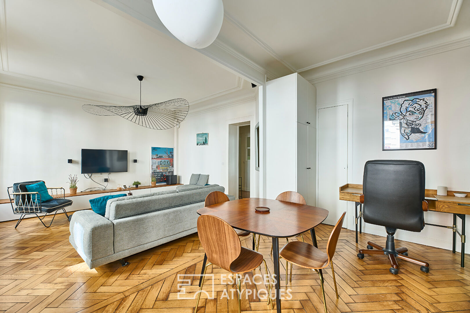 Appartement avec jardin – Monceau-Carnot-Lévis