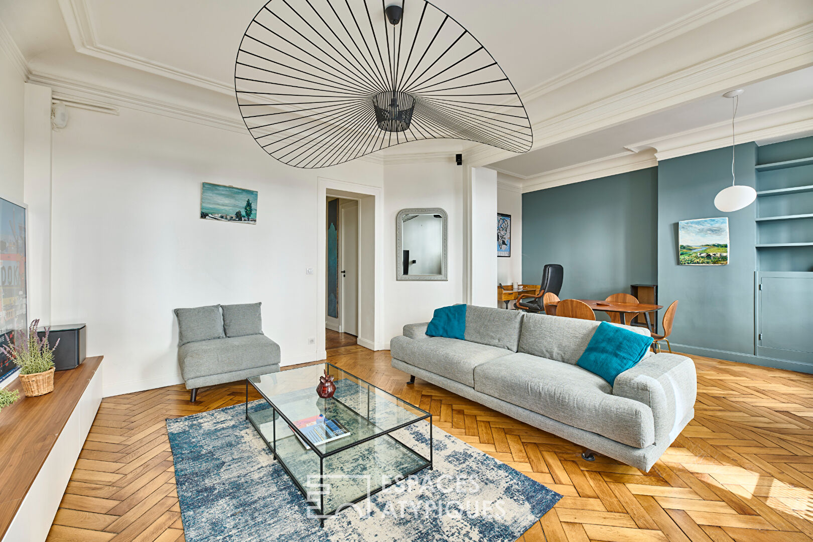 Appartement avec jardin – Monceau-Carnot-Lévis